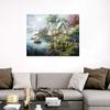 CANVAS ON DEMAND Cottage Cove Wall Decal, Artwork view 4