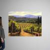 CANVAS ON DEMAND Tuscany Vines Wall Decal, Countryside Artwork view 2