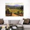 CANVAS ON DEMAND Tuscany Vines Wall Decal, Countryside Artwork view 4