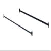 Tensile Steel Bolt on Bed Rails for Eastern King or Queen Size Bed view 1