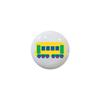 Kids Train Design #005 Yellow Car - Trains Locomotives - DECORATIVE Glossy CERAMIC Cupboard Cabinet PULLS Dresser Drawer KNOBS view 1