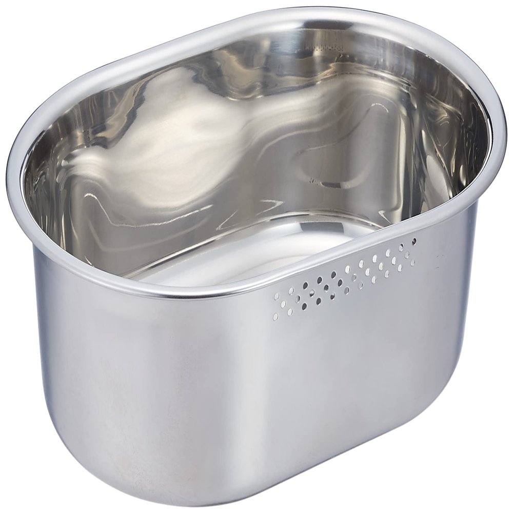 Wahei Freiz SUI-6050 Washtub with Rubber Feet, Oval Shape, Small, Washable, Soak and Place Wash