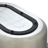 Wahei Freiz SUI-6050 Washtub with Rubber Feet, Oval Shape, Small, Washable, Soak and Place Wash view 4