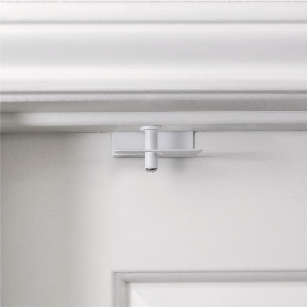 2 Pack GlideLok Child Safety Door Top Lock | for Interior & Exterior Doors | Lock & Unlock from Both Sides | Stop Kids, Pets, Dogs & Cats from Opening Doors
