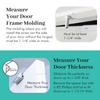 2 Pack GlideLok Child Safety Door Top Lock | for Interior & Exterior Doors | Lock & Unlock from Both Sides | Stop Kids, Pets, Dogs & Cats from Opening Doors view 4