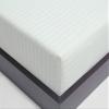 1000 Thread Count Solid Egyptian Quality 100% Cotton 1 PC Fitted Sheet(Bottom Sheet Only) Extra Long Fit Upto 15" inches Deep Pocket (Twin, White Stripe). view 1