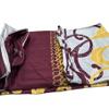 8PC Mission Cal-King Size Bed in a Bag- Medium Weight Down Alternative Comforter (Duvet Insert) with Cotton Duvet Cover Set and Bed Sheets view 4