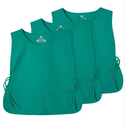 Adar Uniforms Universal Cobbler Apron 3 Pack - Unisex - 7023 - Surgical Green - X