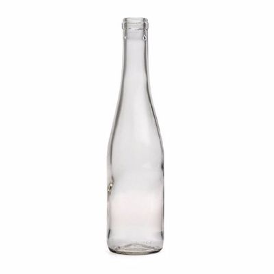 E.C. Kraus HOZQ8-1282 375 mL Split Clear Wine Bottles, Cork Finish