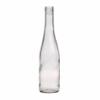 E.C. Kraus HOZQ8-1282 375 mL Split Clear Wine Bottles, Cork Finish view 1