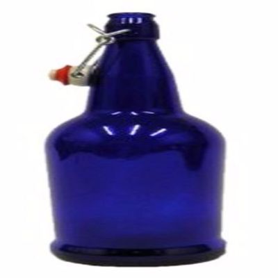 Packaging Options Direct 16 oz. Blue Beer Bottle's with EZ Flip Top Cap (Pack of 12)