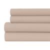 Briarwood Home Brushed Flannel Sheet Set - Turkish Cotton Flannel Bedding Set Perfect For A Cold Night, Durable Warm, Deep Pocket & Breathable Flannel Sheets & Pillow Set (King, Taupe) view 1