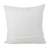 SARO LIFESTYLE Metallic Diamond Design Pillow, 18" x 18", Silver view 2