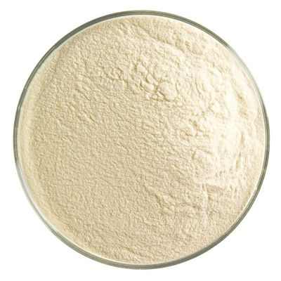 Bullseye Medium Amber Frit, Powder, 5 oz jar - COE 90
