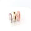 Clear Insert for 3 macarons with clip closure - Pack of 50 pcs view 2
