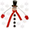 National Tree Company Pre-lit Artificial Christmas 21-Piece Dcor Set | Snowman Kit Tree Dress view 1