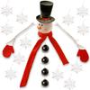 National Tree Company Pre-lit Artificial Christmas 21-Piece Dcor Set | Snowman Kit Tree Dress view 4