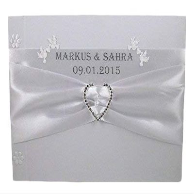 Guestbook with name and date 20 colors