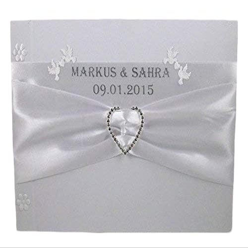 Guestbook with name and date 20 colors