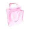 NuFazes 8" x 10" Mini Shopping Reuseable Gift Tote Bag - Pink (5 Pack) view 4