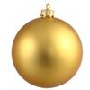 Vickerman 34783 - 2.75" Gold Matte Ball Christmas Tree Ornament (12 pack) (N590708DMV) view 1