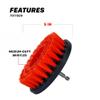 Maxshine 5" Universal M8 Medium-Duty Drill Brush for Upholstery & Carpet Power Scrubber Attachment for Car Detailing, Fabric & Home Cleaning Deep Cleaner Removes Stains & Grime view 2