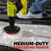 Maxshine 5" Universal M8 Medium-Duty Drill Brush for Upholstery & Carpet Power Scrubber Attachment for Car Detailing, Fabric & Home Cleaning Deep Cleaner Removes Stains & Grime view 4