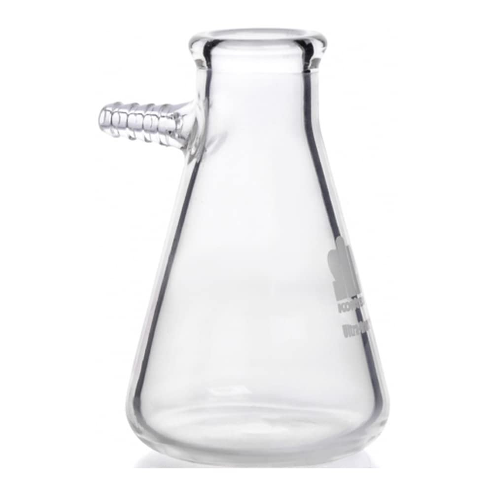 Kimble Glass 953760-2000 Filtering Flask with Rubber Stopper Joint, 2000 mL Capacity