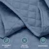 Bare Home Coverlet Set - Full/Queen - Lightweight Bed Decor - Comforter Alternative - All-Season Quilted Bedspread (Full/Queen, Coronet Blue) view 2