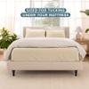 Bare Home Coverlet Set - Twin/Twin Extra Long - Lightweight Bed Decor - Comforter Alternative - All-Season Quilted Bedspread (Twin/Twin XL, Sand) view 4