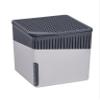 WENKO Portable Dehumidifier Cube Design, Compact and Rechargeable Dehumidifier for Bathroom, Closet, Bedroom, Garage, Covers up to 2800 Cubic Feet, 2.2lbs, Gray, 6.18 x 6.5 x 6.5 view 1