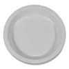 Tablemate TM10644WH Plastic Dinnerware, Plates, 10 1/4-Inch dia, White, 125/Pack view 3