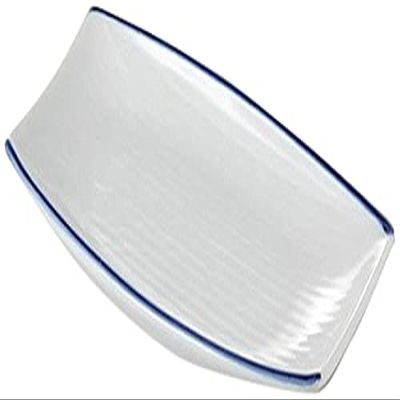 Set of 5, Navy Blue Boat, 60 Plates, 6.6 x 3.6 x 1.0 inches (16.7 x 9.1 x 2.5 cm), 6.3 oz (185 g), Baking Dish, Restaurant, Inn, Japanese Tableware, Restaurant, Commercial Use,