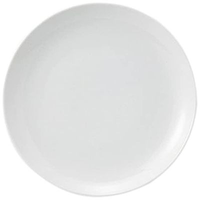 3-Piece Set Sinowa White Round 6.0 Dishes, 7.5 x 0.8 inches (19 x 2 cm), Chinese Open (Ramen Shop, Chinese Tableware, Asian Cuisine, Restaurant, Commercial Use)