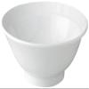 5 Piece Set, Sinowa White Anti-High Base 7.0 Bowl, 8.3 x 3.1 inches (21.3 x 8.1 cm), 3.5 fl oz (1,150 cc), Chinese Open (Noodle, Chinese Tableware, Asian Cuisine, Restaurant, Commercial Use) view 1