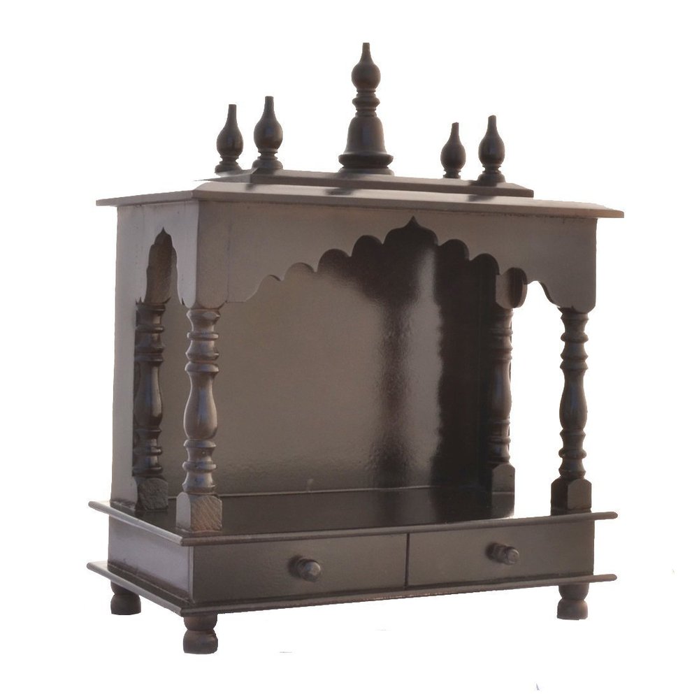 Mereappne Wooden Pooja Mandir |Indian| |Hindu| |Decoration| |Puja| |Cabinet| |Temple| |Bhagwan| |Stand| |Mandapam| |Wall| |Hanging| Decor for Home in USA