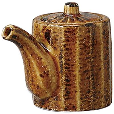 Set of 5 Shinogi Candy Speckles, Soy Sauce Difference (Large), 3.6 x 2.4 x 3.5 inches (9.2 x 6 x 9 cm), 5.6 fl oz (160 cc), 5.4 oz (163 g), Caster, Restaurant, Commercial Use, Japanese Tableware,