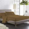 ARlinen Microfiber Sheet Set-Full XL Size, Bed Sheet Weight-Wrinkle & Fade Resistant Brushed Microfiber Sheets with 15" Deep Bedding Sheet Sets (Full XL Size, Taupe Solid) view 3
