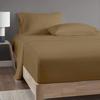 ARlinen Microfiber Sheet Set-Full XL Size, Bed Sheet Weight-Wrinkle & Fade Resistant Brushed Microfiber Sheets with 15" Deep Bedding Sheet Sets (Full XL Size, Taupe Solid) view 4