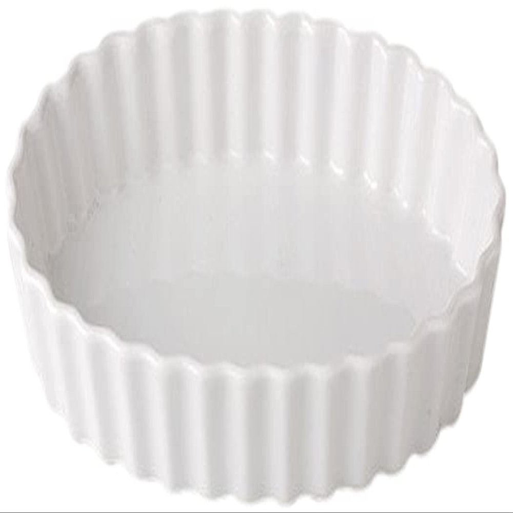 10 Piece Set Bakeware White Chrysanthemum Oval 10, 10.2 x 6.5 inches (26 x 16.5 cm), 23.6 oz (681 g), Pie Dish, Hotel, Restaurant, Cafe, Western Tableware, Restaurant, Commercial Use,