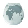 MSV Duroplast with World Soft Close Toilet Seat, Multi-Colour, 30 x 20 x 15 cm view 1