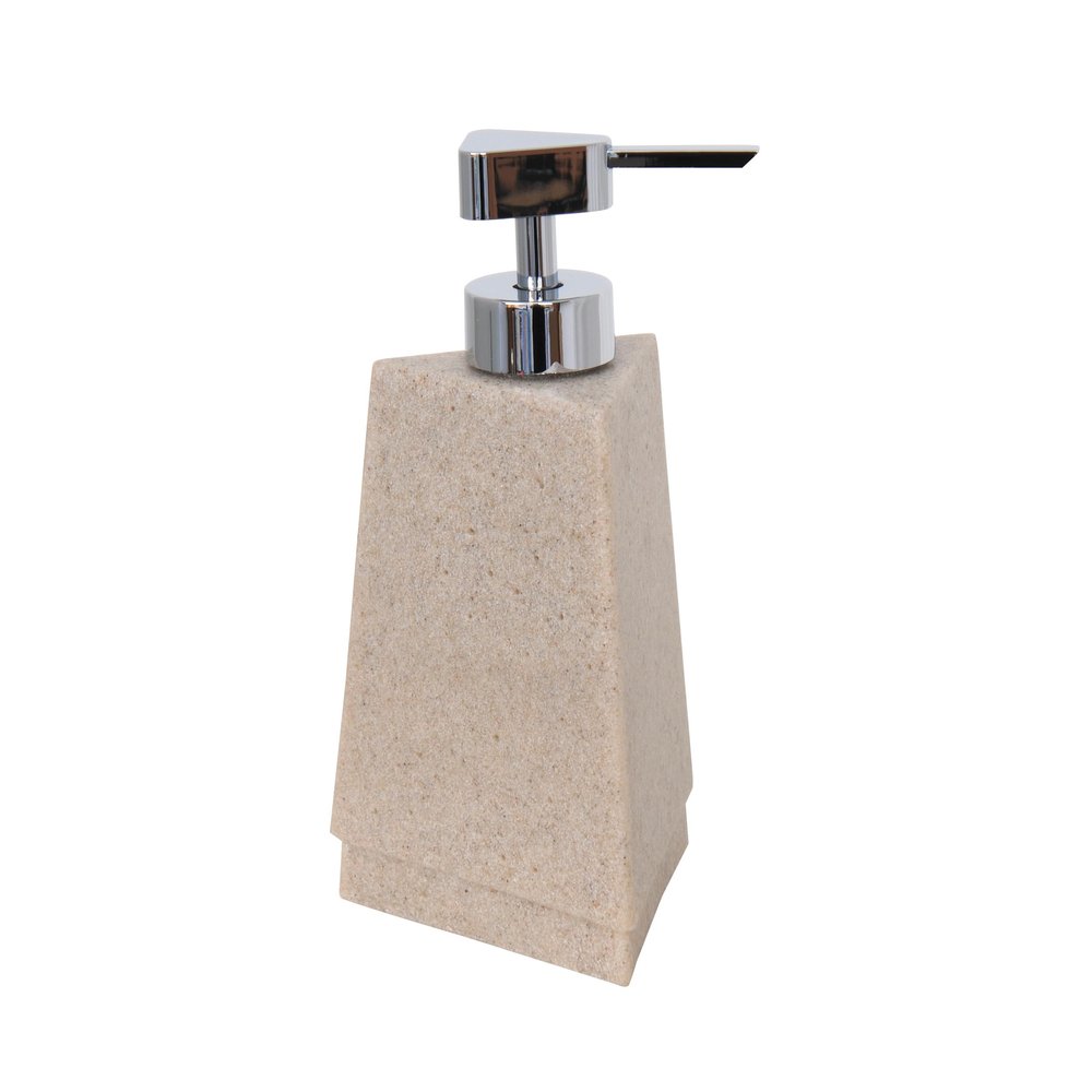 MSV Suez 141844 Soap Dispenser Polyresin Sand, 30 x 20 x 15 cm