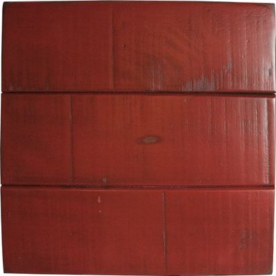 American Heartland MFG. Rustic 82" Provincial TV Stand, Rustic Red