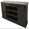 American Heartland MFG. Rustic 82" Provincial TV Stand, Rustic Grey view 3