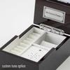 Ultra-Modern Music Box with Fold-Up Photo Frame - Solid Wood Jewelry Box with Compartment with Picture Frame (6 X 4) - Many Songs to Choose - Only You view 4