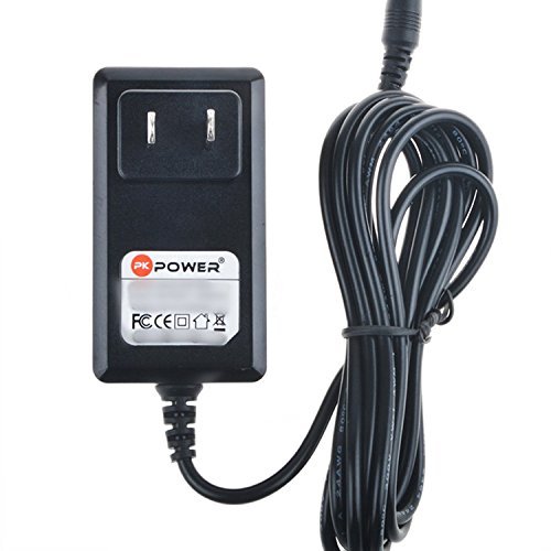PKPOWER 6.6FT Cable AC/DC Adapter for TechWorld AD-1215-UL8 AD1215-U8 Shark Vac Sweeper (Note:with Barrel Round Plug tip.NOT Square 2-Prong Connector.NOT fit Euro-Pro Model# V6V617R 8.4V D.C.)