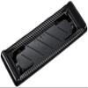 (Chuo Kagaku) Central Chemical CF Banquet Square Disposable Sashimi Containers, 6-1, Black-BK, Pack of 50, Size: Approx. 11.2 x 4.1 x 1.1 inches (28.3 x 10.3 x 2.8 cm) view 1