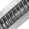 20" x 4" Galvanized Steel Spiral Duct Air Vent Grille Cover - Fully Adjustable Double Deflection HVAC Air Supply [Outer Dimensions: 22w X 6" h] view 3
