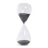 Bey-Berk 90-Minute Crystal Sand Timer with Black Sand, 5"L x 5"W x 14"H view 1