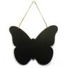 Butterfly shaped wall hanging blackboard, chalk board, memo board, 21 x 19 cm view 2